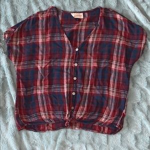 Plaid fall shirt